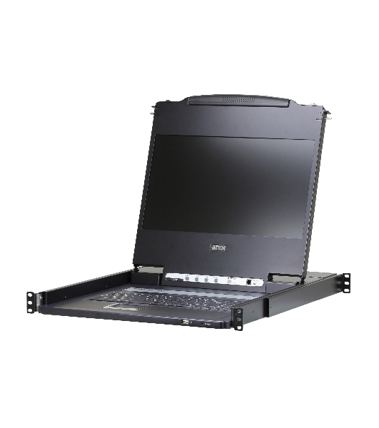 Квм консоль ATEN SINGLE RAIL DVI LCD FULL HD CONSOLE 17INCH