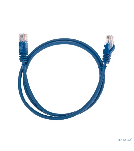 Патч-корд U/UTP Rexant cat.5e, RJ45-RJ45, 26AWG, ZH нг(А)-HF, синий, 1 м