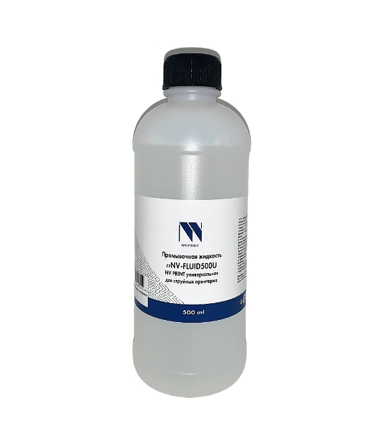 Промывочная жидкость NVPrint универсальная для струйных принтеров NV-FLUID500U (500мл)