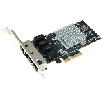 Сетевая карта SUNRICH TECHNOLOGY N-1060 1G Quad Port RJ45 PCIE Ethernet Adapter with Broadcom BCM5719 chipset, фото2