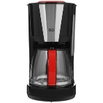 Кофеварка капельная BQ CM1008 черный/красный, исп. кофе - молотый, 1.25 л, 1000 Вт., фото5