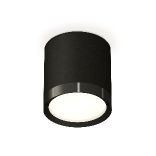 Светильник Ambrella Light XS8142002 SBK/PBK черный песок/черный полированный GX53 (C8142, N8113)