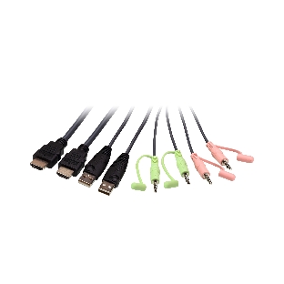 Переключатель ATEN 2-Port USB 4K HDMI Cable KVM Switch