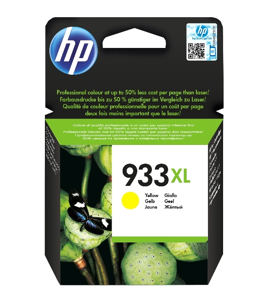 Картридж струйный HP №933XL CN056AE желтый для HP OJ 6700/7100 (825стр.)