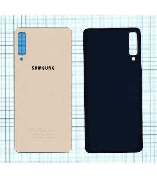 Задняя крышка для Samsung Galaxy A7 (2018) SM-A750F золотой