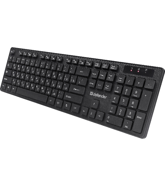 Комплект клавиатура+мышь Defender Lima C-993 беспроводной, USB, 1000 DPI, чёрный