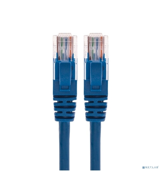 Патч-корд U/UTP Rexant cat.5e, RJ45-RJ45, 26AWG, ZH нг(А)-HF, синий, 1 м