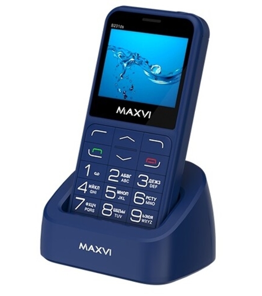 Мобильный телефон Maxvi B231ds синий