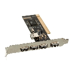 Контроллер ExeGate EXE-352 PCI, 4хUSB 2.0 ext + 1хUSB 2.0 int (OEM) EX281227RUS, фото 1