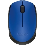 Мышь беспроводная Logitech M171 синий, 1000 dpi, радиоканал, USB, кнопки - 3, фото19