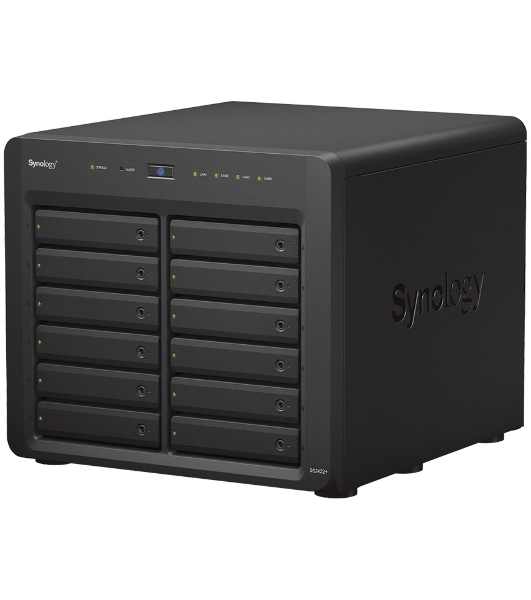 Модуль расширения Synology Expansion Unit for DS3622xs+,DS2422+/upto 12hot plug HDDs SATA(3,5' or 2,5')/1xPS incl Infiniband Cbl''