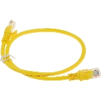 Патч-корд UTP Cablexpert cat.5e, 0.5м, литой, многожильный, желтый, фото10