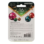 Флешка USB SmartBuy NY series Santa-A (SB8GBSantaA), 8Gb, USB 2.0, R/W 15/5, красный/белый, фото 1