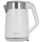 Чайник Sakura SA-2172W 1.8 л, двухслойный белый, фото4