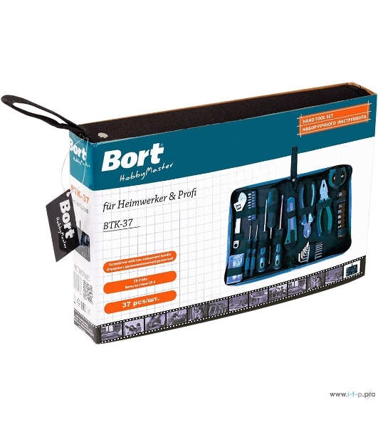 Набор ручного инструмента Bort BTK-37