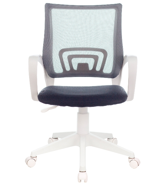 Кресло Бюрократ CH-W695NLT TW-04 TW-12 темно-серый, сетка/ткань, 120 кг, механизм качания