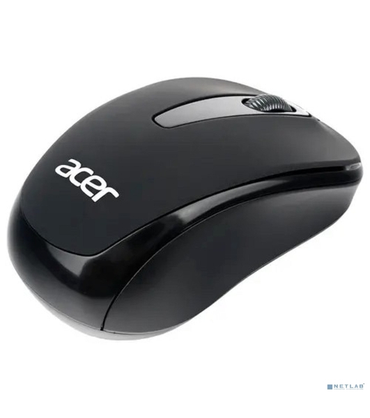 Мышь беспроводная Acer OMR133 черный, 1000 dpi, радиоканал, USB, кнопки - 3