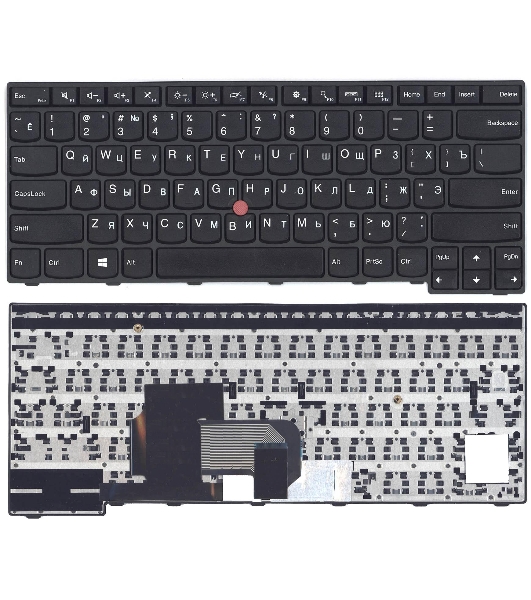 Клавиатура для ноутбука Lenovo ThinkPad E450 E455 E450C черная