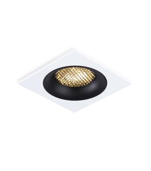 Светильник встраиваемый Ambrella light TN102727 WH/BK белый/черный GU5.3 92*92*23