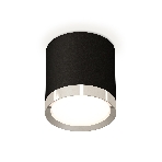 Светильник Ambrella Light XS8142003 SBK/PSL черный песок/серебро полированное GX53 (C8142, N8118), фото4