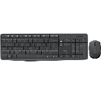 Комплект клавиатура+мышь Logitech MK235 беспроводной, USB, 1000 DPI, серый (заводская гравировка), фото24